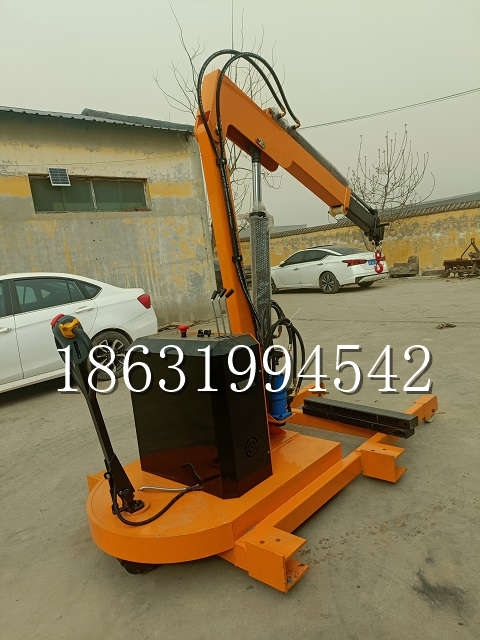 花地玛堂区自卸车厢随车吊 自制轮式四不像起重机 四驱平板吊 5吨 贵盛